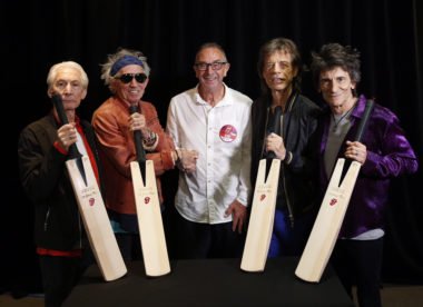 Rolling Stones release new cricket bat