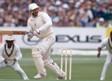 Wisden’s Test innings of the 1990s, No.2: Graham Gooch’s 154*