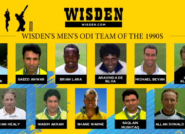 1990s in Review: Wisden’s men’s ODI team of the 1990s